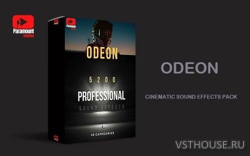 Paramount Motion - Odeon Cinematic Sound Effects Pack (WAV)