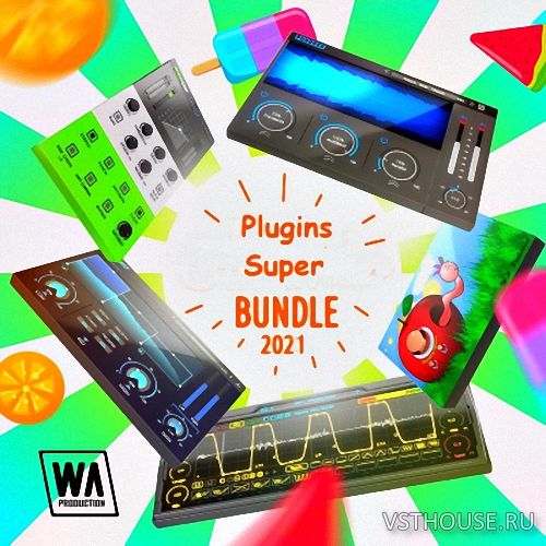 W.A.Production - Plugins Super Bundle 2021.8 VST, VST3, AAX x86 x64