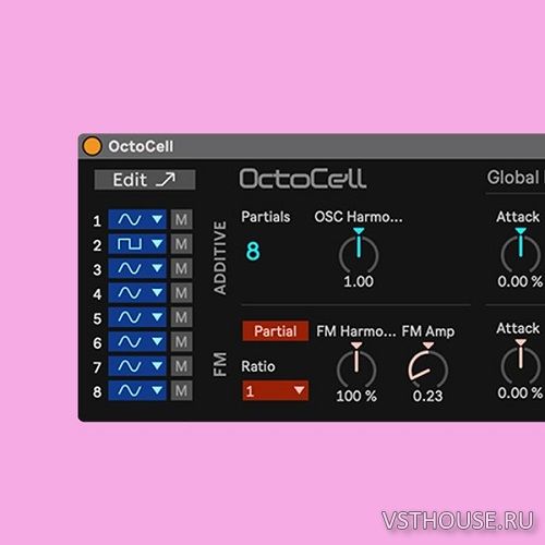 Vosynth - OctoCell Max for Live x64