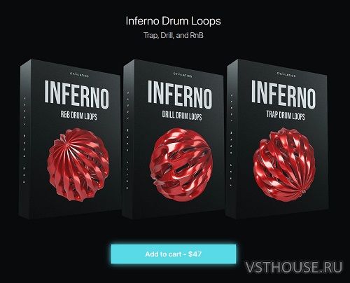 Cymatics - Inferno Drum Loops (MIDI, WAV)