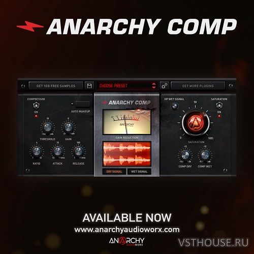 Anarchy Audioworx - Anarchy Comp 1.0.0 VST, x64 NO INSTALL