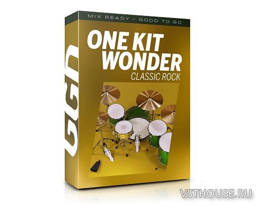 GetGood Drums - One Kit Wonder Classic Rock (KONTAKT)