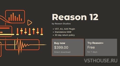 Reason Studios - Reason 11.3.9d22 STANDALONE (PORTABLE, NO SOUNDBANKS)