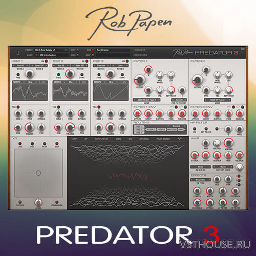 Rob Papen - Predator-3 v1.0.0a VSTi, VSTi3, AAX x64