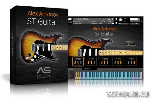 Antonov Samples - Alex Antonov ST Guitar (KONTAKT)