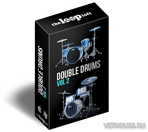 The Loop Loft - Double Drums Vol.2 (AIFF, REX2, Stylus RMX, WAV)