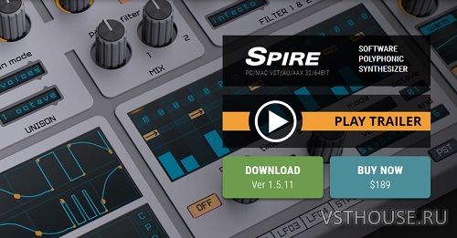 Reveal Sound - Spire v1.5.11.5226 VSTi, AAX x86 x64