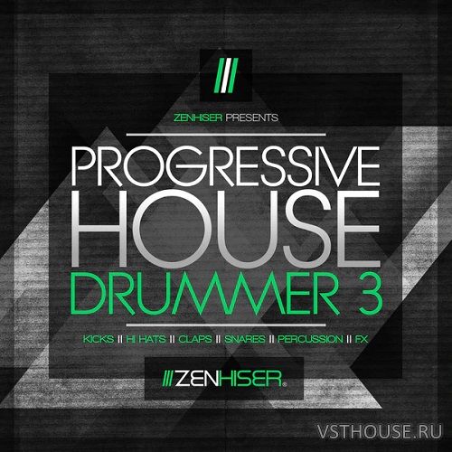 Zenhiser - Progressive House Drummer 3 (WAV)