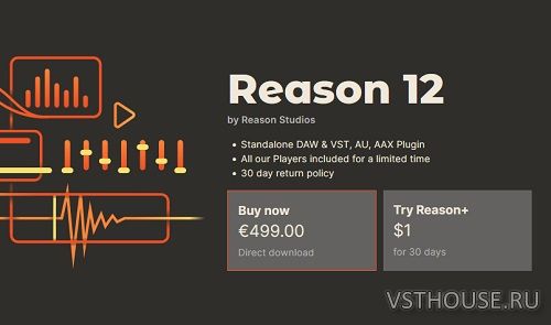 Reason Studios - Reason v12.2.5 x64 [24.03.2022, ENG]