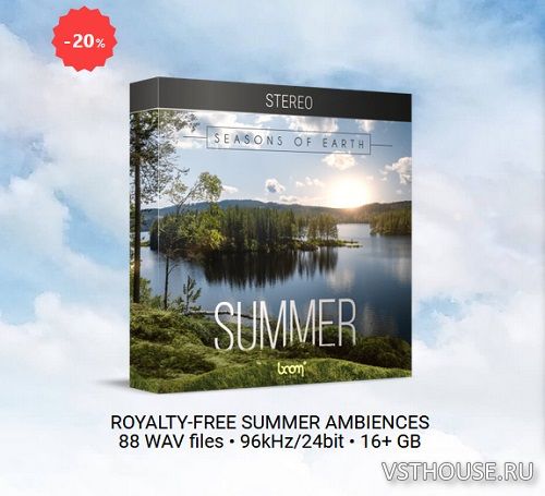 Boom Library - Seasons Of Earth - Summer 3D Surround. Stereo (WAV)