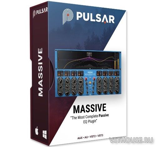 Pulsar Audio - Pulsar Massive v.1.0.8 R2R VST, VST3, AAX x64