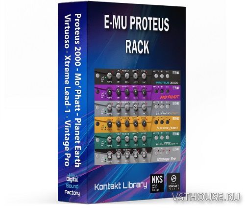 Digital Sound Factory - E-MU Proteus Rack (KONTAKT)