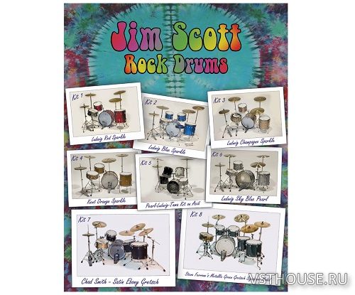 Platinum Samples - Jim Scott Rock Drums Vol. 1 (BFD3)