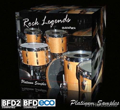 Platinum Samples - Rock Legends QuickPack (BFD3)