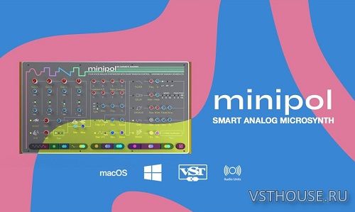 Karanyi Sounds - Minipol v1.0.0 STANDALONE, VSTi3, AU WIN.OSX x64