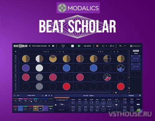 Modalics - Beat Scholar v1.0.4 STANDALONE, VSTi, VSTi3 x64