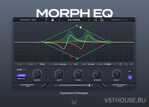 Minimal Audio - Morph EQ v1.0.1 VSTi, VSTi3, AAX x64