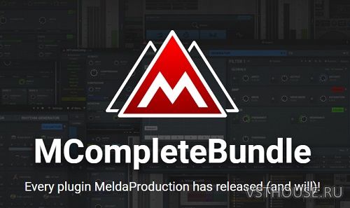 MeldaProduction - MCompleteBundle v16.0.0 VST, VST3, AAX x64