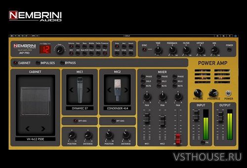 Nembrini Audio - JMP Pro Valve Guitar Amplifier v1.0.0 VST3 x64