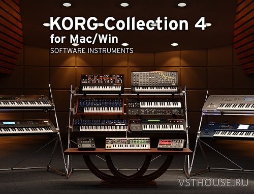 KORG - Collection 4 v4.0.0 VSTi, AAX, AU WIN.OSX x64 [24.11.2022]
