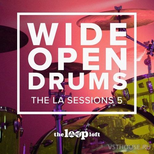 The Loop Loft - Wide Open Drums Brush Boom (The la session 5) (WAV)