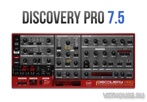 discoDSP - Discovery Pro v7.5 (Retail Repack) SAL, VSTi, VST3i, AAX x6