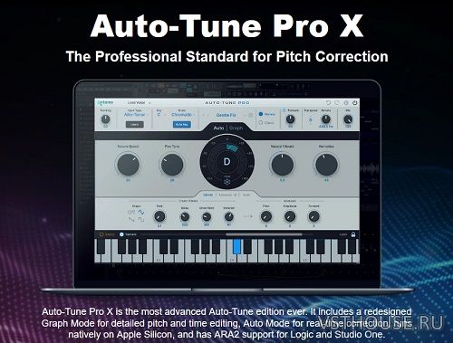 Antares - Auto-Tune Pro X v10.1.0 Rev2 VST3, AAX x64