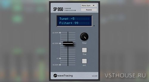 WaveTracing - SP950 v1.3.0 VST3 x64