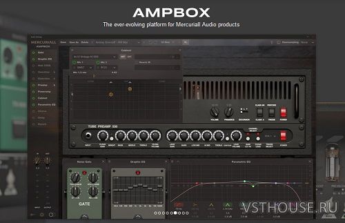 Mercuriall Audio - AmpBox v1.2.0 Standalone, VST, VST3, AAX x64