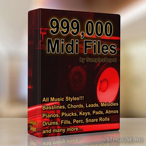 Samples Depot - 999.500 Midi Collection Bundle (MiDi) [ISO]