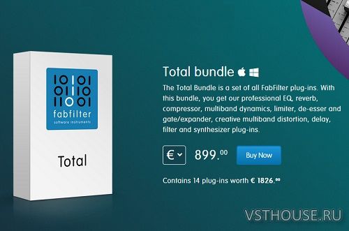 FabFilter - Total Bundle [Pre-Patched] v06.02.23 VST, VST3