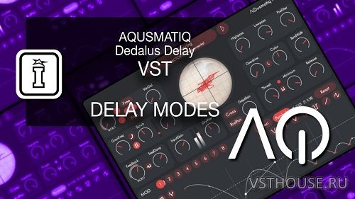 Aqusmatiq Audio - Dedalus Delay v1.0.0 VST3, AAX, x64