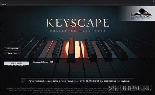 Spectrasonics - Keyscape v1.5.0c SAL, VSTi, VSTi3, AAX x64