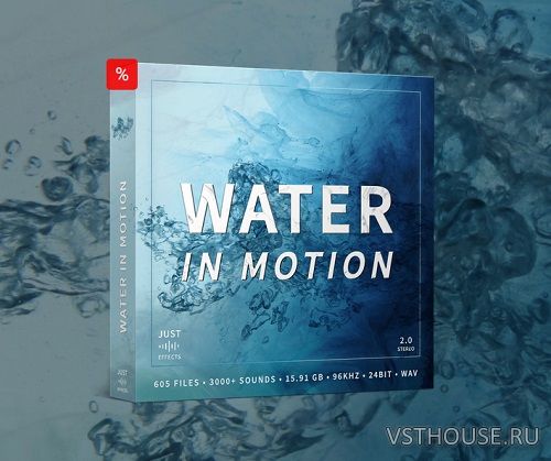 Just Sound Effects - Water In Motion (WAV)