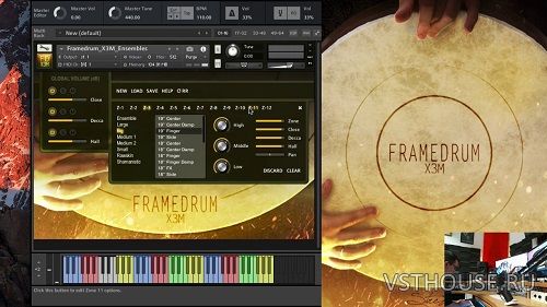 Strezov Sampling - Frame Drum X3M (Player Edition) (KONTAKT)