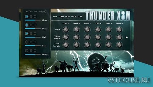 Strezov Sampling - Thunder X3M (Player Edition) (KONTAKT)