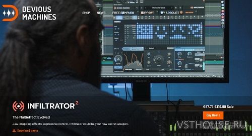 Devious Machines - Infiltrator 2 v2.3.3 VST, VST3, AAX x64 [TCD]