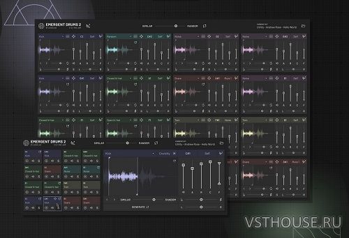 AudiaLab - Emergent Drums v2.0.2 VST3i x64