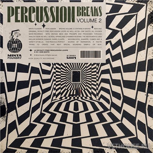 Minta Foundry - Percussion Breaks, Volume 2 (WAV)