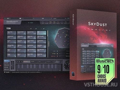 Sound Particles - SkyDust 3D v1.5.0.23244 VSTi3, AAX x64 [TCD]