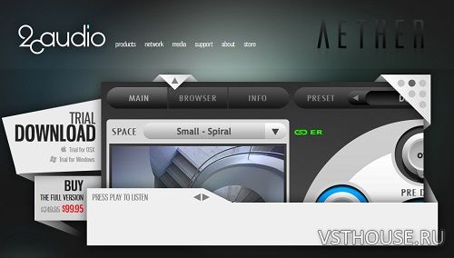2CAudio - Aether v1.6.1 VST, AAX x86 x64 + Expansions