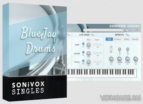 SONiVOX - Singles Blue Jay Drums v1.0.0-2022 VST, AAX x64