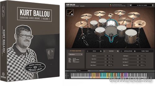 Room Sound - Kurt Ballou Signature Series Drums Vol. II (KONTAKT)