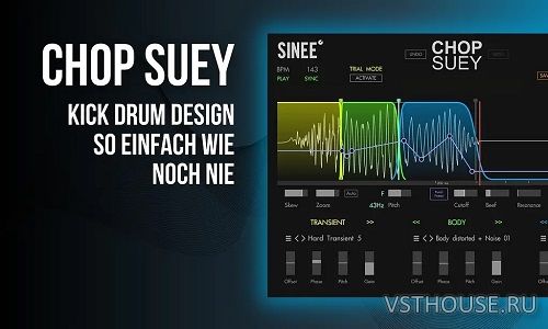 Tracktion Software - SINEE Chop Suey v1.3, VSTi3 x64 TCD