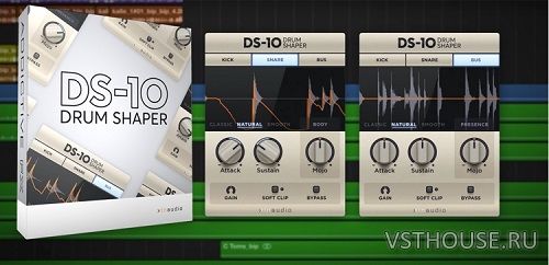 XLN Audio - DS-10 Drum Shaper v1.2.5 VST, VST3, AAX x64