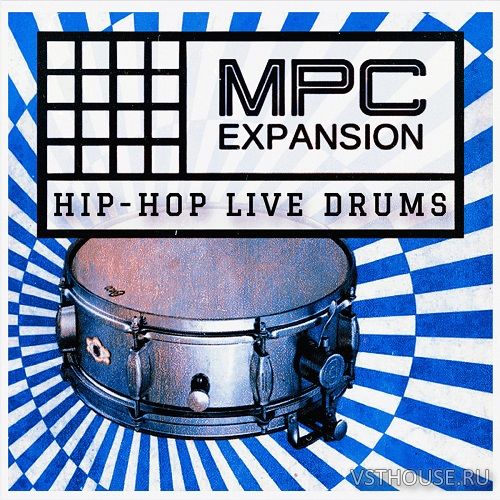 AKAI MPC Expansion - HIP-HOP Live Drums by VVRAPED