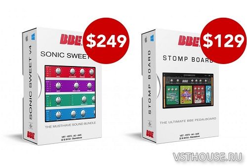 BBE Sound - Sonic Sweet v4.6.0 & Stomp Board v1.6.0