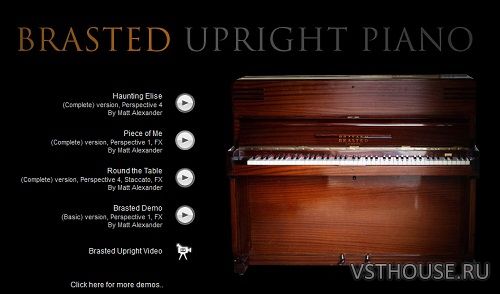 Imperfect Samples - Brasted Upright Piano Complete (KONTAKT)