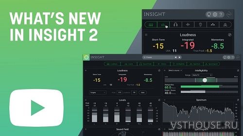 iZotope - Insight 2 v2.5.0 VST, VST3, AAX x64