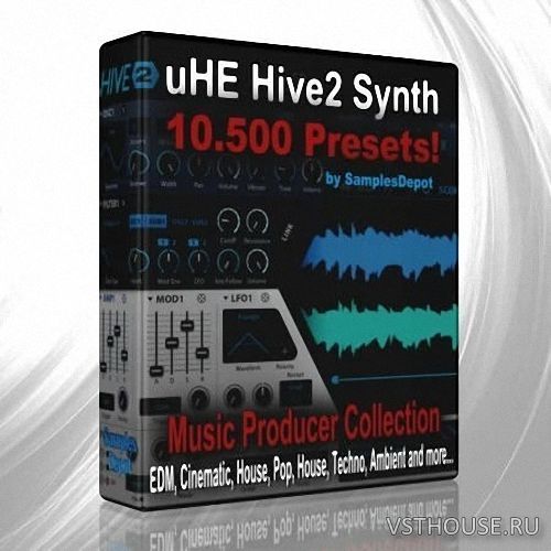 Composerloops - u-he HIVE 2 Synth 10.500 Presets (HIVE)